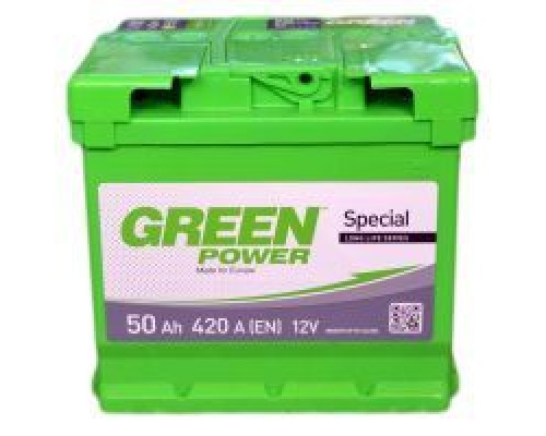 Акумулятор автомобільний GREEN POWER 50Аh (000022354)