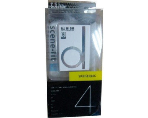 Зчитувач флеш-карт Atcom TD2029 USB 2.0 ALL IN 1 - (Memory Stick (MS) , Secure Digit (10729)