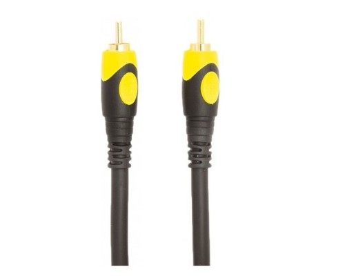 Кабель мультимедійний 1xRCA M to 1xRCA M 1.5m PowerPlant (CA911721)