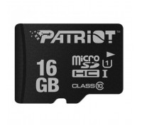 Карта пам'яті Patriot 16GB microSDHC class 10 UHS-I LX (PSF16GMDC10)