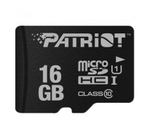 Карта пам'яті Patriot 16GB microSDHC class 10 UHS-I LX (PSF16GMDC10)