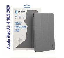 Чохол до планшета BeCover Soft Edge Pencil mount Apple iPad Air 4 10.9 2020/2021 Gray (706820)
