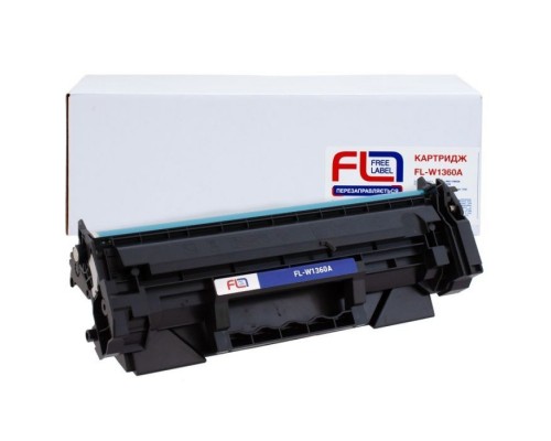 Картридж FREE Label HP 136A (W1360A) без чипа (FL-W1360A)