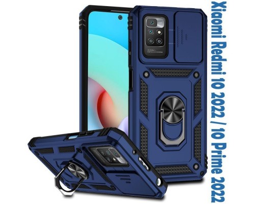Чохол до мобільного телефона BeCover Military Xiaomi Redmi 10 2022 / 10 Prime 2022 Blue (708220)