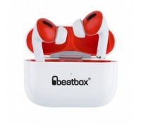 Навушники BeatBox PODS PRO 1 Wireless Charging White-Red (bbppro1wcwr)