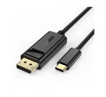 Кабель мультимедійний USB-C to DisplayPort M 1.8m 4K60Hz Choetech (XCP-1801BK)