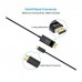 Кабель мультимедійний USB-C to DisplayPort M 1.8m 4K60Hz Choetech (XCP-1801BK)
