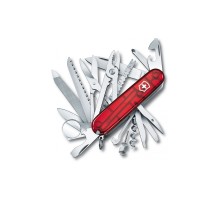 Ніж Victorinox Swisschamp Transparent Red (1.6795.T)