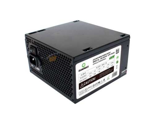 Блок живлення Gamemax GM-400-80+APFC Black