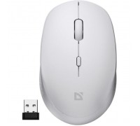 Мишка Defender Auris MB-027 Silent Wireless White (52028)