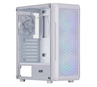 Корпус для ПК 2E Gaming Hexagon G338W, без БЖ, 2xUSB 3.0, 1xUSB Type-C, 1x120mm, 3x120mm ARGB, TG Side Panel, AT (2E-G338W)