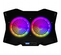 Підставка до ноутбука Modecom SILENT FAN MC-CF18 RGB (PL-MC-CF-18-RGB)