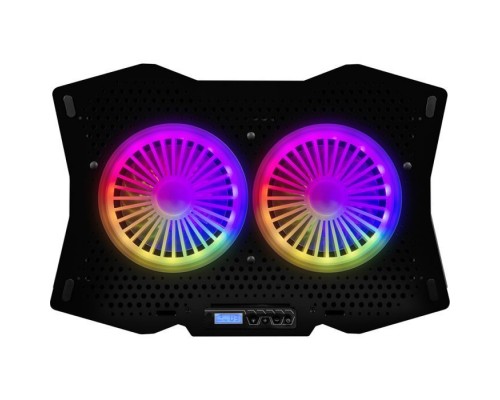 Підставка до ноутбука Modecom SILENT FAN MC-CF18 RGB (PL-MC-CF-18-RGB)