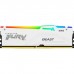 Модуль пам'яті для комп'ютера DDR5 32GB 5600 MHz Beast White RGB Kingston Fury (ex.HyperX) (KF556C36BWEA-32)