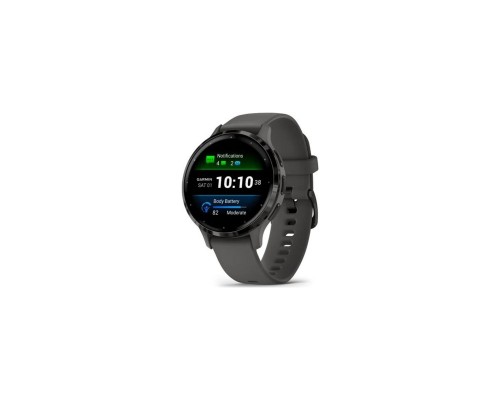 Смарт-годинник Garmin Venu 3S, Pebble Gray + Slate, GPS (010-02785-00)