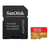 Карта пам'яті SanDisk 1TB microSD class 10 UHS-I U3 V30 Extreme (SDSQXAV-1T00-GN6MA)