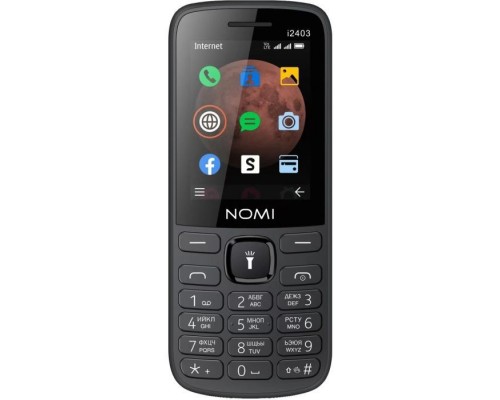 Мобільний телефон Nomi i2403 Black