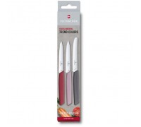Набір ножів Victorinox Swiss Modern Paring Set 3 шт Flower (6.9096.3L2)