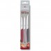 Набір ножів Victorinox Swiss Modern Paring Set 3 шт Flower (6.9096.3L2)