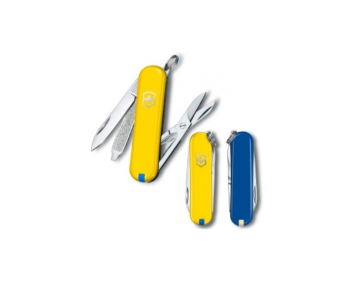 Ніж Victorinox Classic SD Ukraine Жовто-синій (0.6223.8G.2)