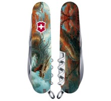 Ніж Victorinox Huntsman Zodiac 91 мм Бойовий дракон (1.3713.7_Z3230p)