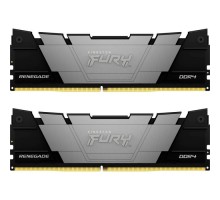 Модуль пам'яті для комп'ютера DDR4 64GB (2x32GB) 3600 MHz Renegade Black Kingston Fury (ex.HyperX) (KF436C18RB2K2/64)