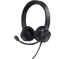 Навушники Trust Ayda USB-ENC Black (25089)