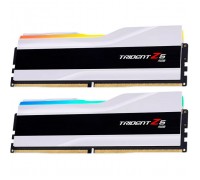 Модуль пам'яті для комп'ютера DDR5 64GB (2x32GB) 6400 MHz Trident Z5 RGB Matte White G.Skill (F5-6400J3239G32GX2-TZ5RW)