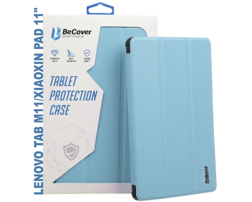 Чохол до планшета BeCover Smart Case Lenovo Tab M11 (2024) TB-TB330FU/Xiaoxin Pad 11 (2024) 11″ Light Blue (710754)