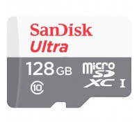 Карта пам'яті SanDisk 128GB microSDXC class 10 UHS-I Ultra (SDSQUNR-128G-GN3MN)
