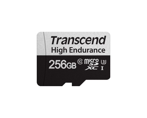 Карта пам'яті Transcend 256GB microSDXC class 10 UHS-I U3 High Endurance (TS256GUSD350V)