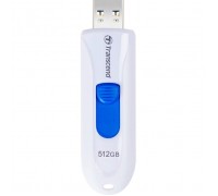 USB флеш накопичувач Transcend 512GB JetFlash 790 White USB 3.1 (TS512GJF790W)