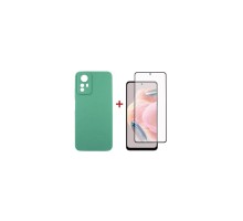 Чохол до мобільного телефона Dengos Kit for Xiaomi Redmi Note 12s case + glass (Mint) (DG-KM-46)