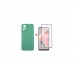 Чохол до мобільного телефона Dengos Kit for Xiaomi Redmi Note 12s case + glass (Mint) (DG-KM-46)