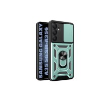 Чохол до мобільного телефона BeCover Military Samsung Galaxy A35 5G SM-A356 Dark Green (711016)