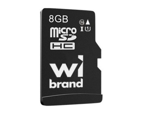 Карта пам'яті Wibrand 8GB mictoSD class 10 (WICDHC10/8GB)