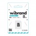 Карта пам'яті Wibrand 8GB mictoSD class 10 (WICDHC10/8GB)