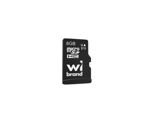 Карта пам'яті Wibrand 8GB mictoSD class 10 (WICDHC10/8GB)