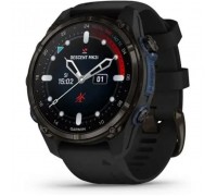 Смарт-годинник Garmin Descent Mk3i, 43mm, Crbn Gry DLC Ti/Blk, Dive Computer, GPS дайвінг комп'ютер (010-02753-11)