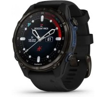 Смарт-годинник Garmin Descent Mk3i, 43mm, Crbn Gry DLC Ti/Blk, Dive Computer, GPS дайвінг комп'ютер (010-02753-11)