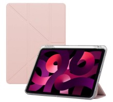 Чохол до планшета BeCover Ultra Slim Origami Transparent Apple Pencil Apple iPad Air (4/5) 2020/2022 10.9" Pink (711104)