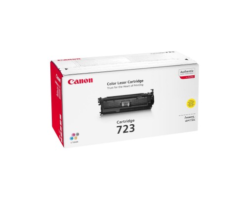 Картридж Canon 723 для LBP7750/LBP7750Cdn yellow (2641B002)