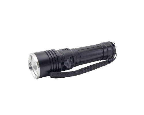 Ліхтар Quantum Solid-H 10W LED з USB-C + Li-ion21700/4000mAh (QM-FL1020-21700/4000-PB)