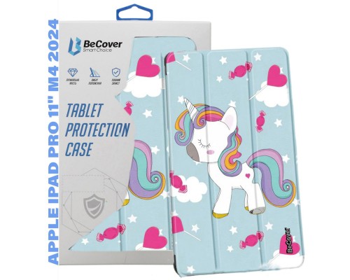 Чохол до планшета BeCover Smart Case Apple iPad Pro 11″ M4 2024 Unicorn (711642)