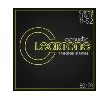 Струни для гітари Cleartone Acoustic 80/20 Bronze Ultra Light (11-52) (7611)