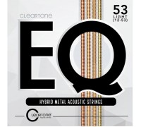 Струни для гітари Cleartone EQ Hybrid Metal Acoustic Light (12-53) (7812)