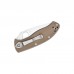 Ніж Spyderco Tenacious M4 Brown G10 (C122GBNM4P)