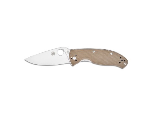 Ніж Spyderco Tenacious M4 Brown G10 (C122GBNM4P)