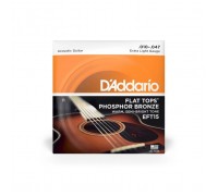 Струни для гітари D'Addario Flat Tops Phosphor Bronze Extra Light (10-47) (EFT15)