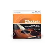 Струни для гітари D'Addario Flat Tops Phosphor Bronze Extra Light (10-47) (EFT15)